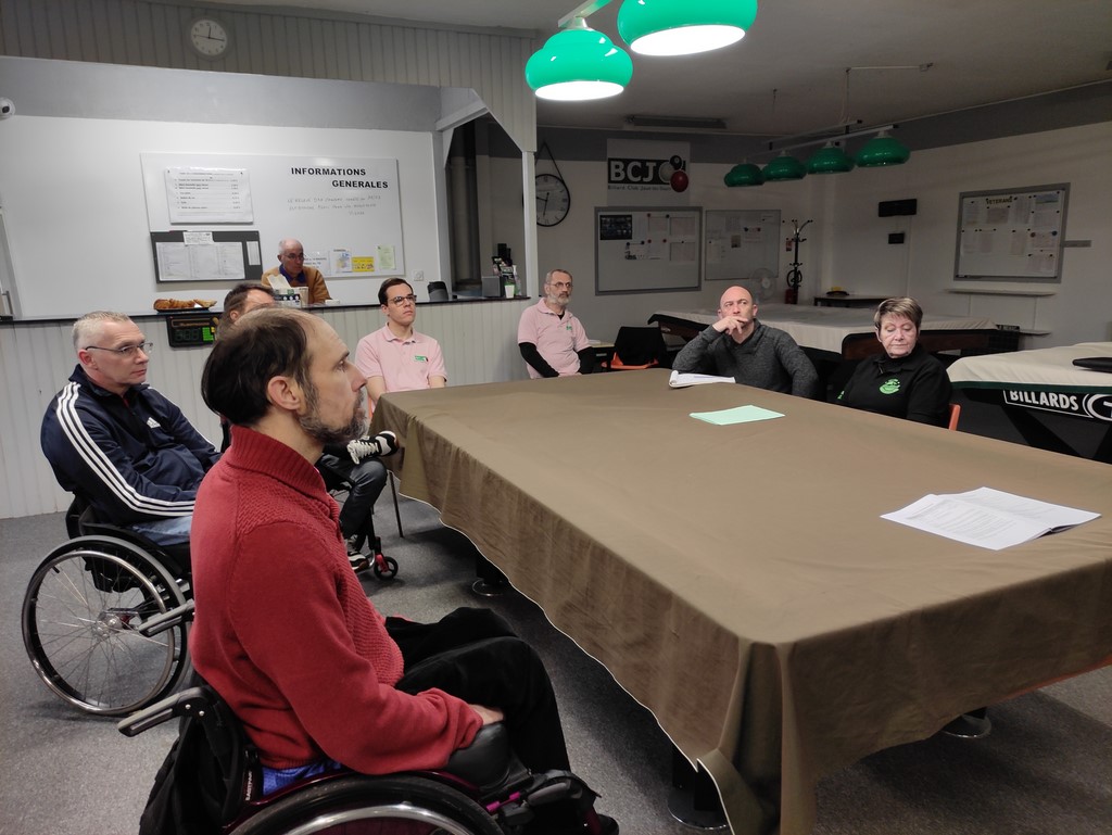 CFA billard handisport Joué-les-Tours